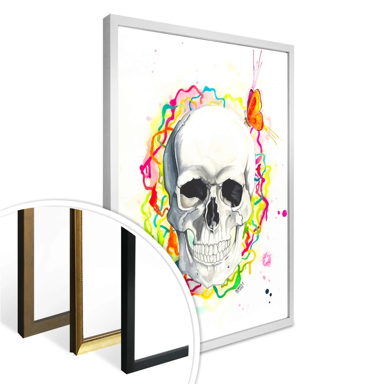 Poster Buttafly - Skull 