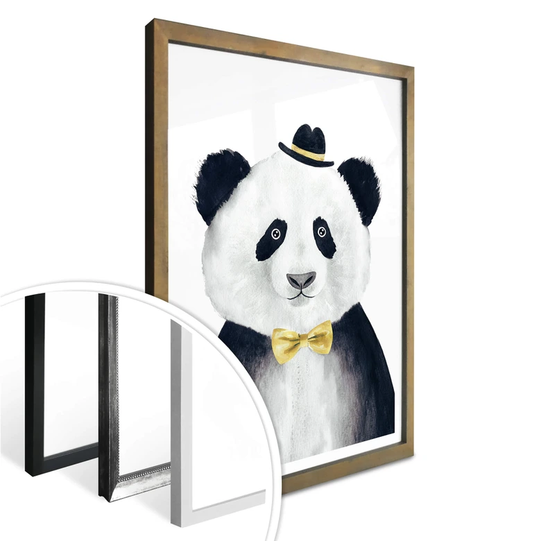 Poster Cuddly Gentleman 