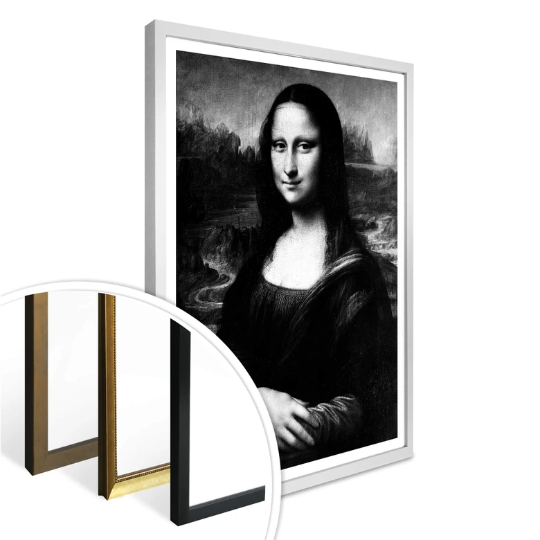 Poster Da Vinci - Mona Lisa 