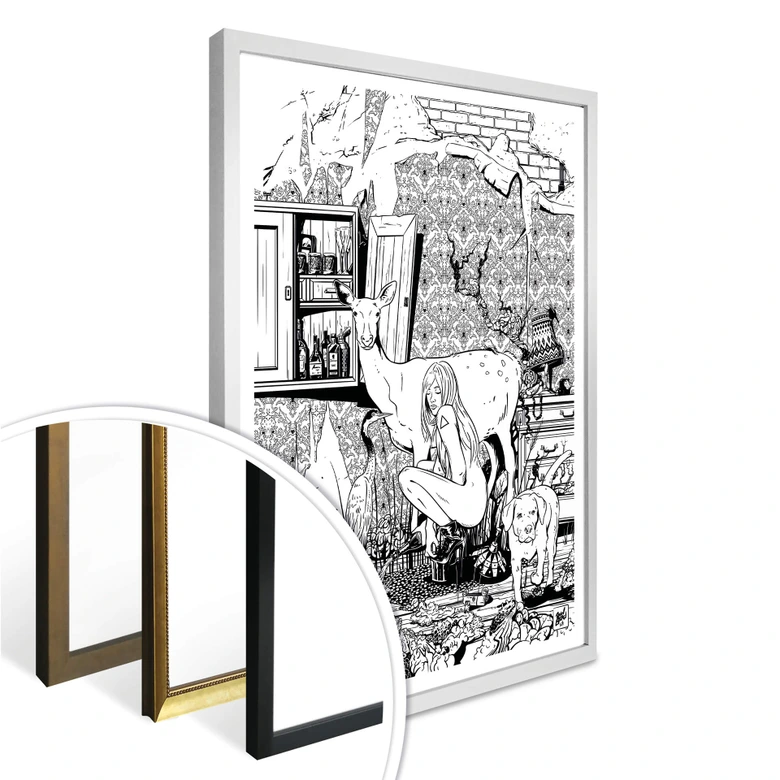 Poster Drawstore - In the Livingroom 