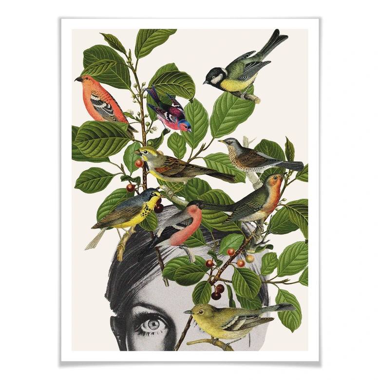 Poster Frida Floral Studio - Twiggy Eye 