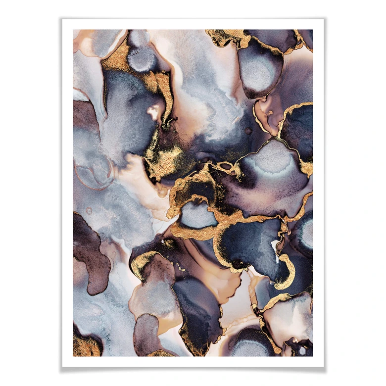 Frederiksson Plakat - Pink and Gold Shades 