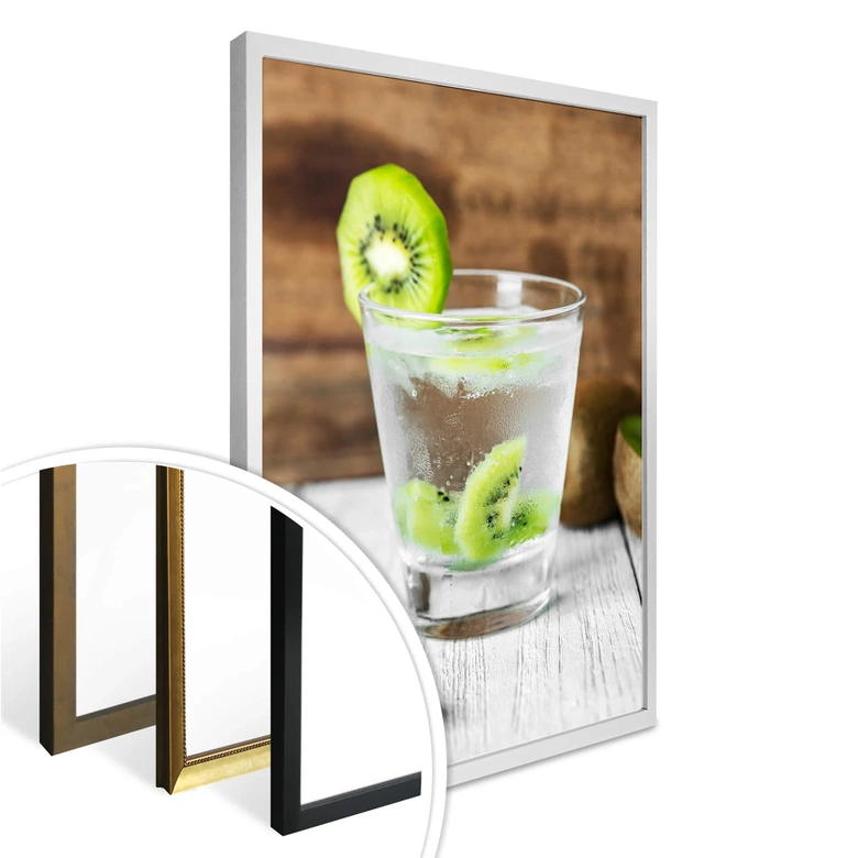 Poster Frische Kiwi 