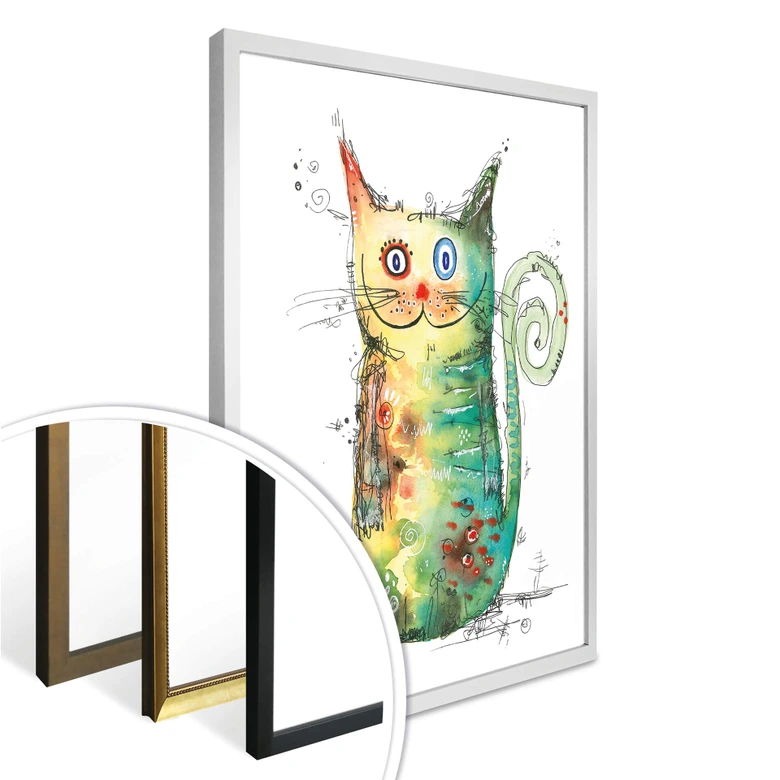 Poster Hagenmeyer – Crazy Cat 