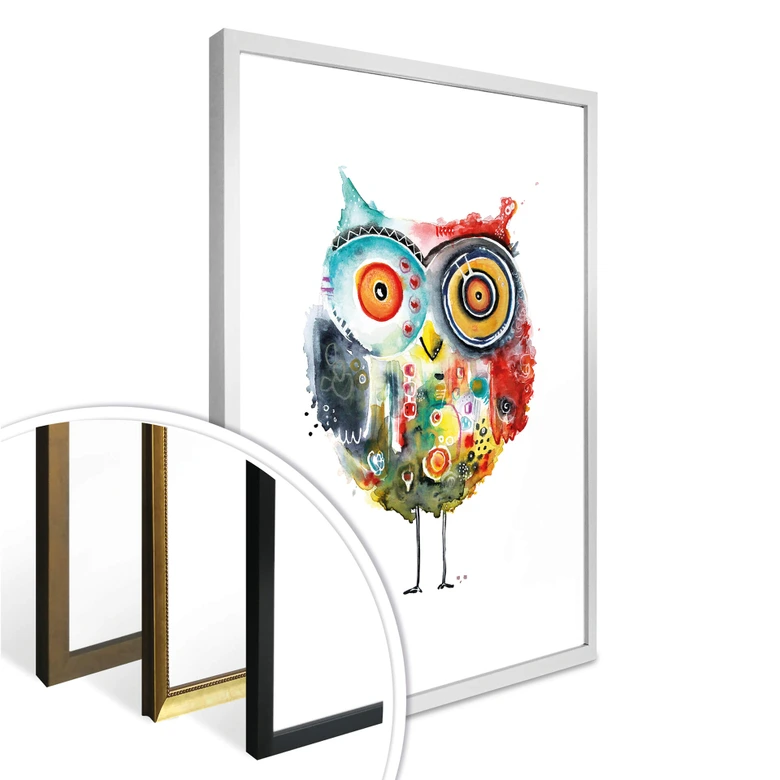 Poster Hagenmeyer - Eule Frida 