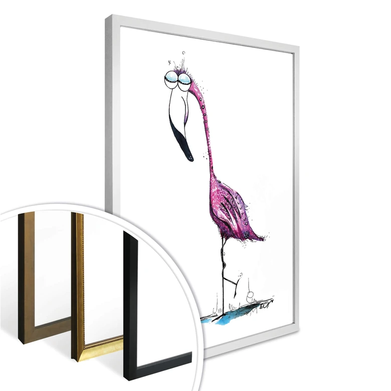 Poster Hagenmeyer – Flamingo 