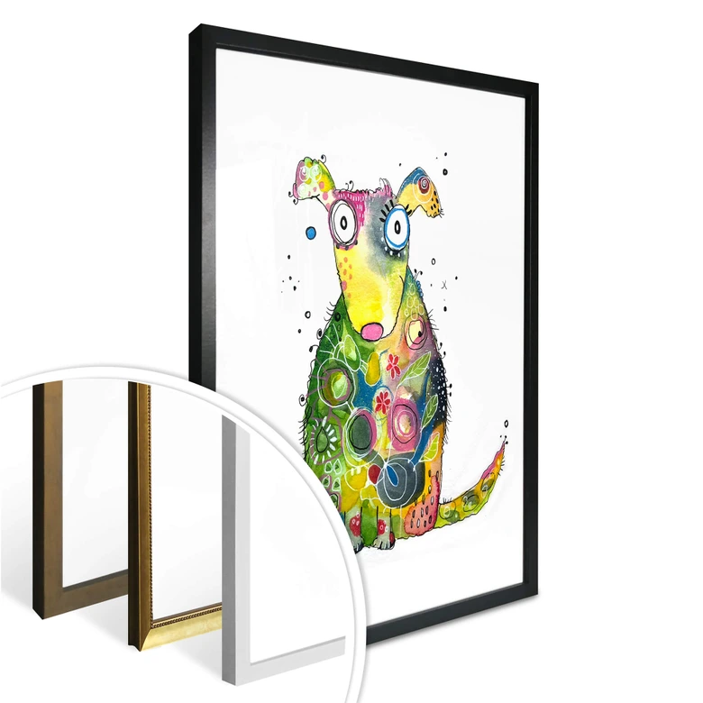 Poster Hagenmeyer - Happy Dog 