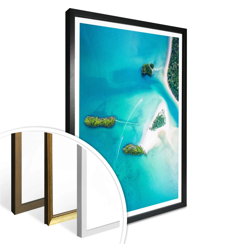 Póster Vacaciones en el paraíso 02 