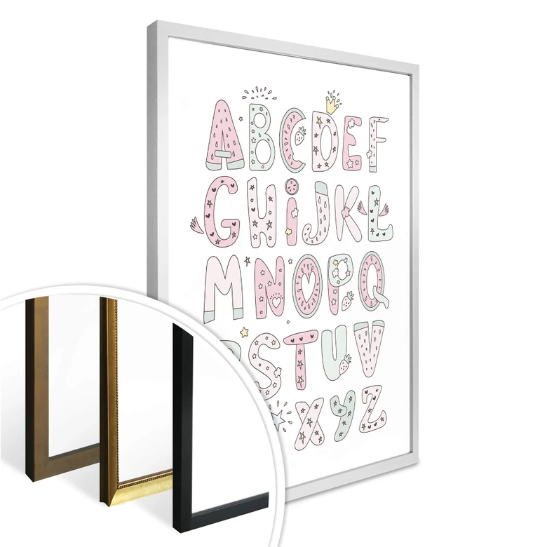 Poster Kvilis - Alphabet 