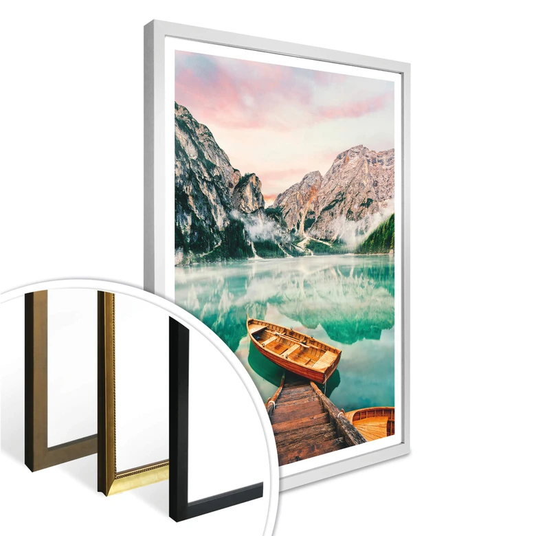Affiche Lac de Braies 