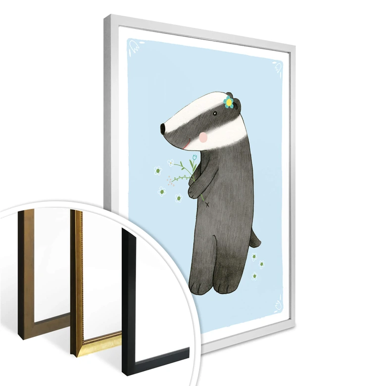 Poster Loske - Dachs 