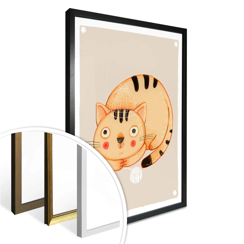 Poster Loske - Katze 