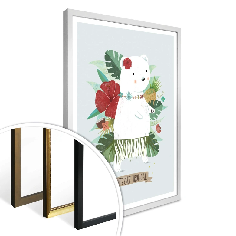 Poster Loske - Let´s get tropical 