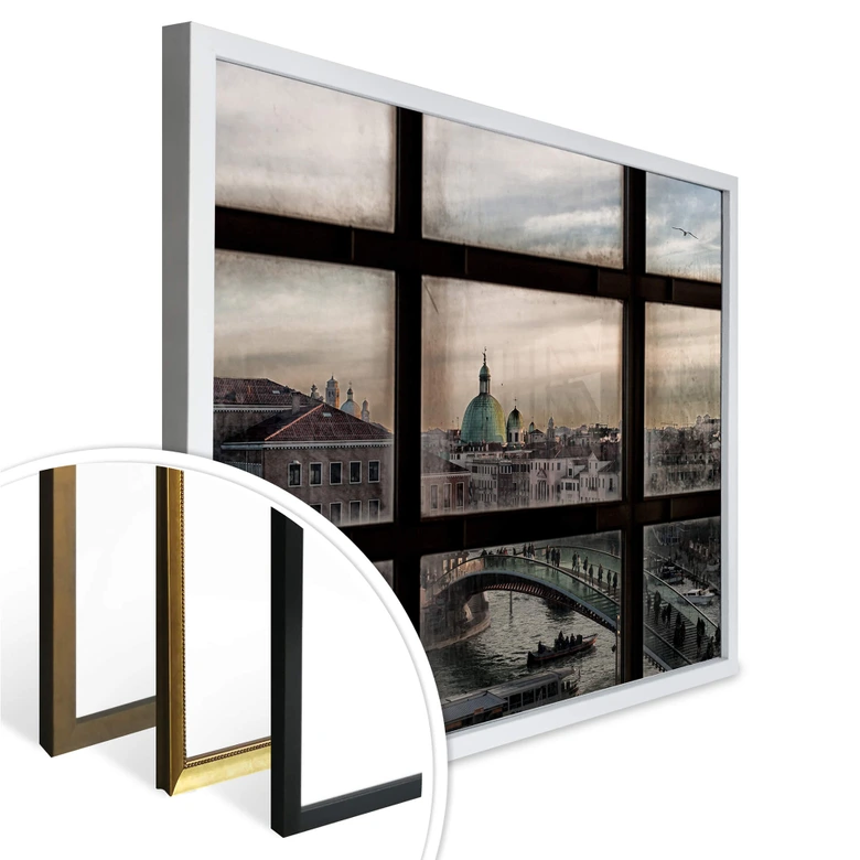 Poster Marini - Window in Venice 