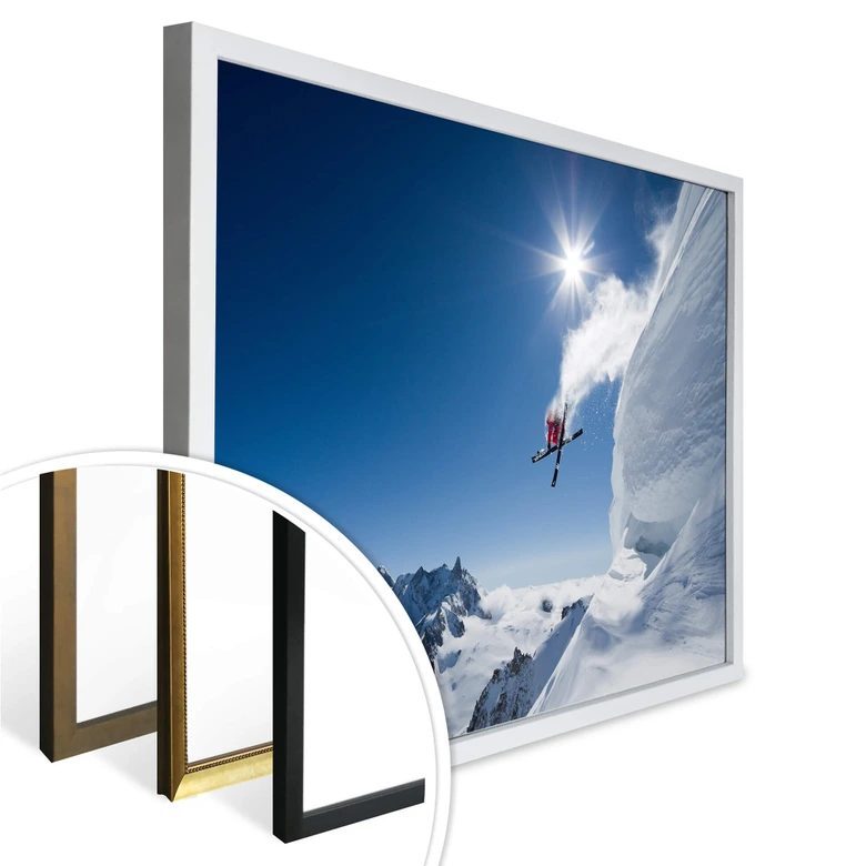Poster Tristan - Wintersport 