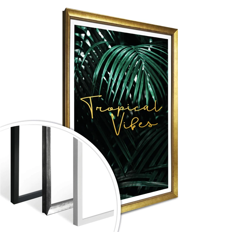 Póster Premium - Tropical Vibes 