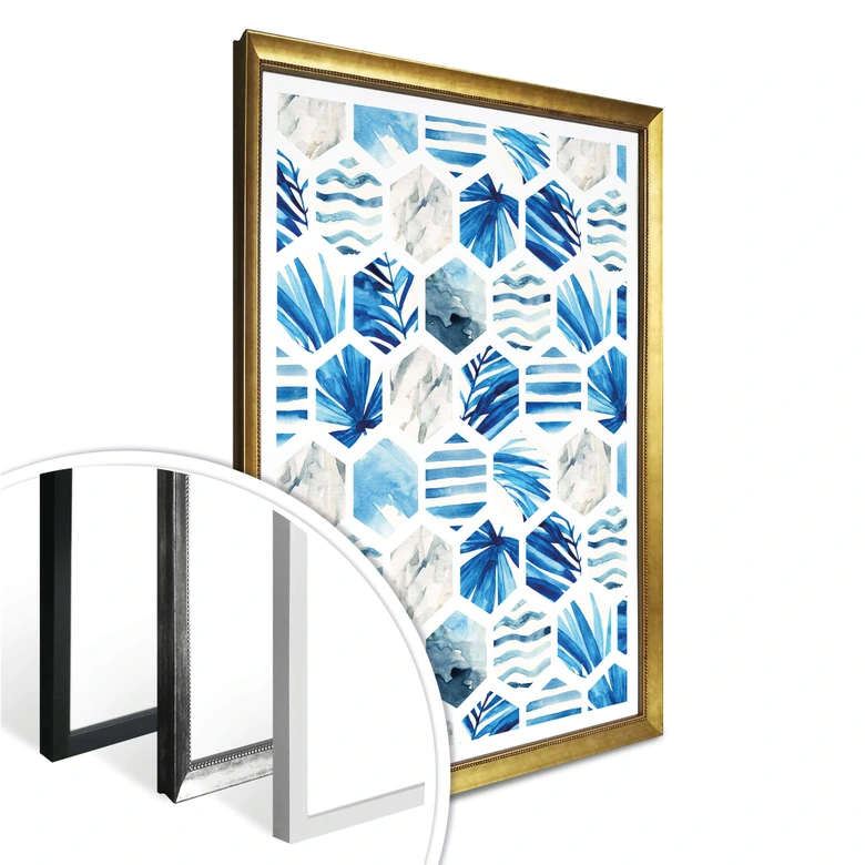 Poster Watercolour - Waves 