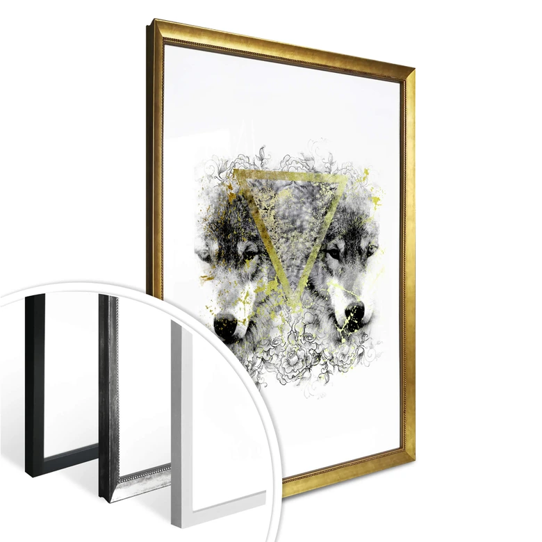 Poster Wölfe 