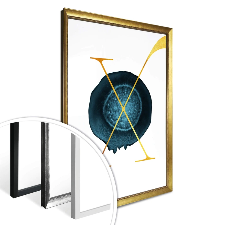 Poster - Das goldene X 