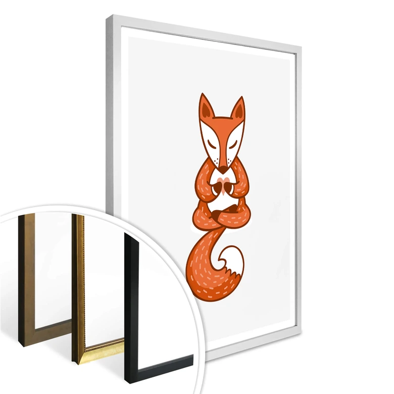 Poster - Yoga-Fuchs 02 