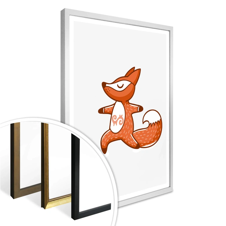 Poster - Yoga-Fuchs 03 