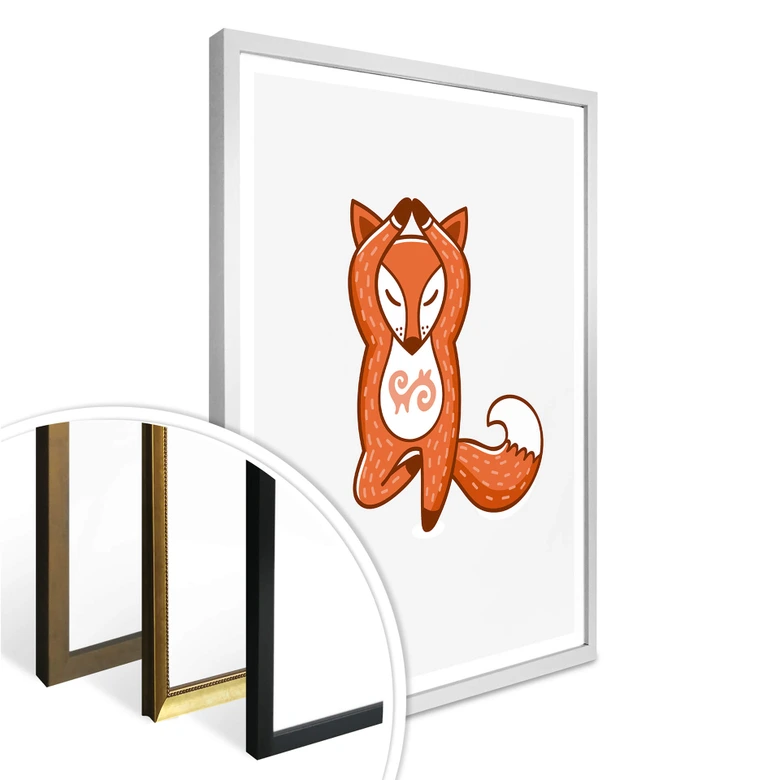 Poster - Yoga-Fuchs 04 