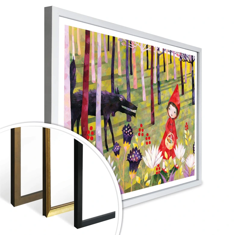 Poster Blanz – Roodkapje 