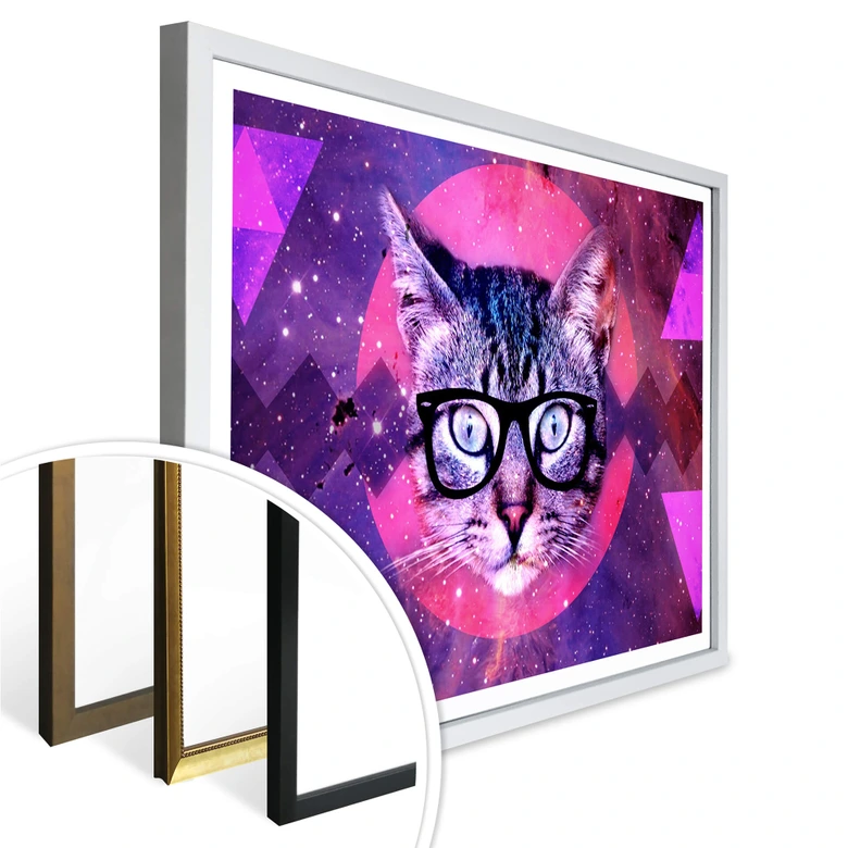 Poster Nerdy Cat 