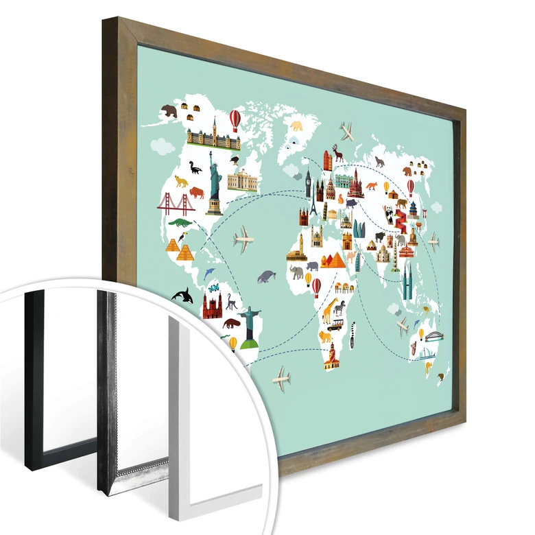 Poster Travel the World 