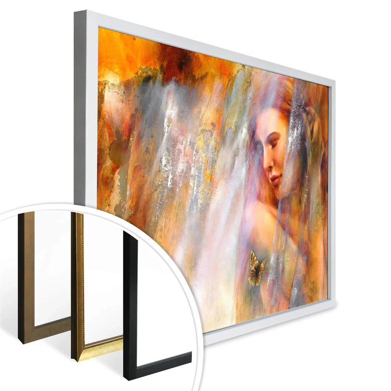 Poster Schmucker - Laura med fjäril 