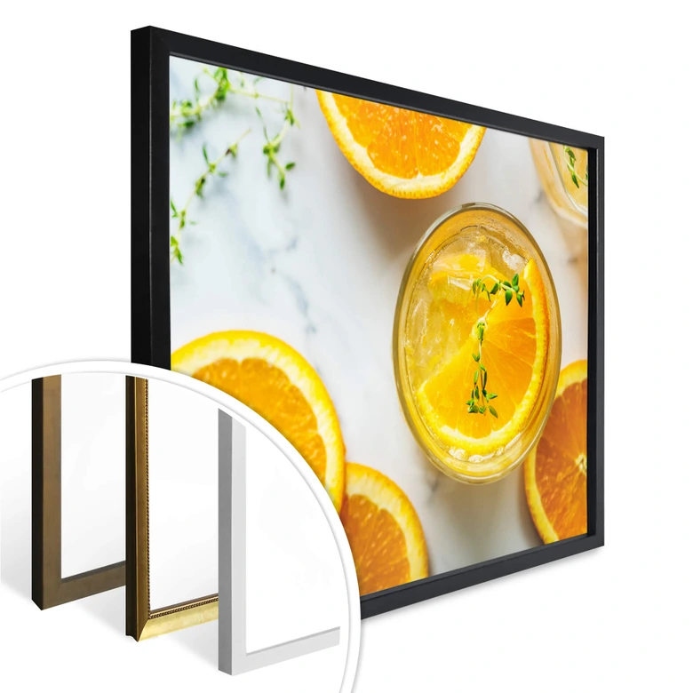 Poster Frische Orange 