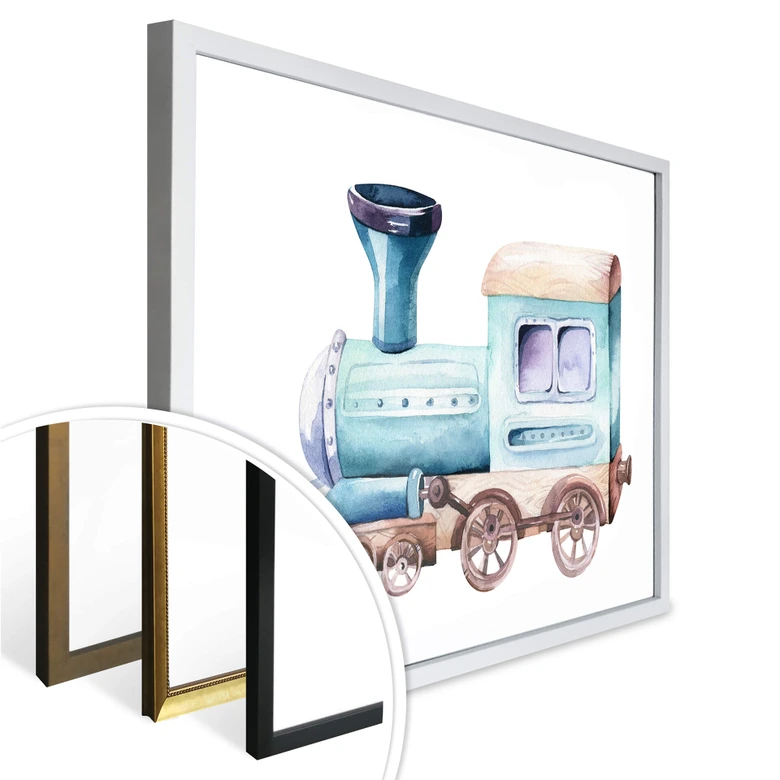 Poster Kvilis - Locomotief 