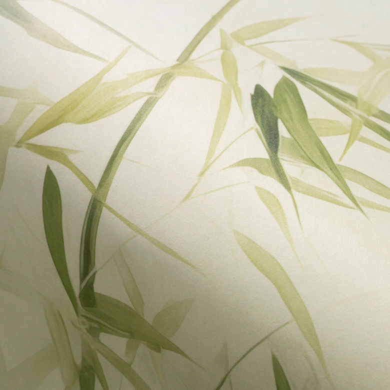 Tapeta z motywem liści Big Pictures zielona 4,50 x 2,70 m 