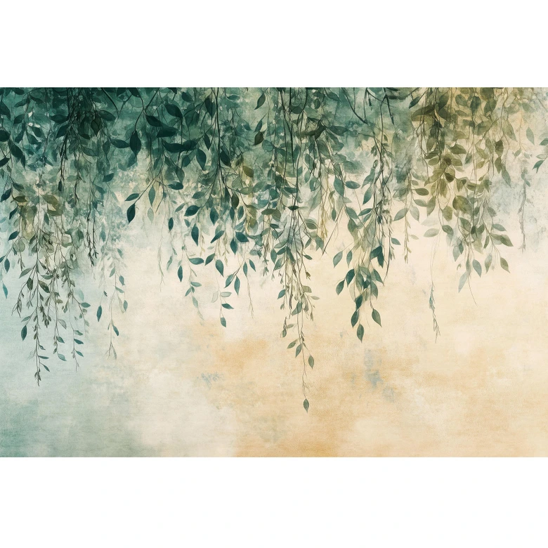 Guido Maria Kretschmer Fototapete Green Canopy- Art Edition 2  petrol 