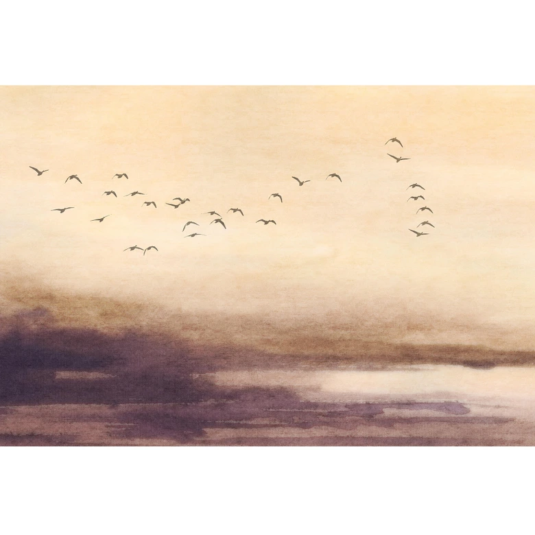 Guido Maria Kretschmer Silent Sky- Art Edition 2 Fototapet beige 