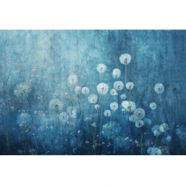Guido Maria Kretschmer Fototapete Twilight Bloom- Art Edition 2  blau 
