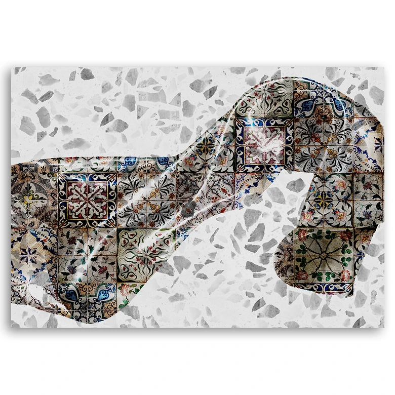 Leinwandbild, Abstrakt 3D 