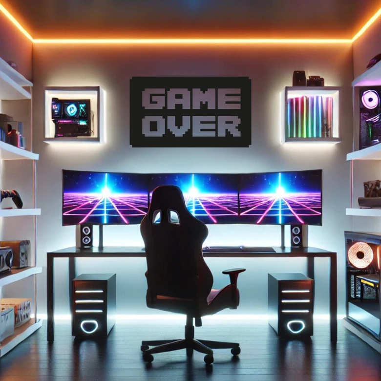 Game Over Wall sticker 