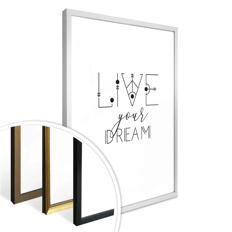 Poster Live your Dream 