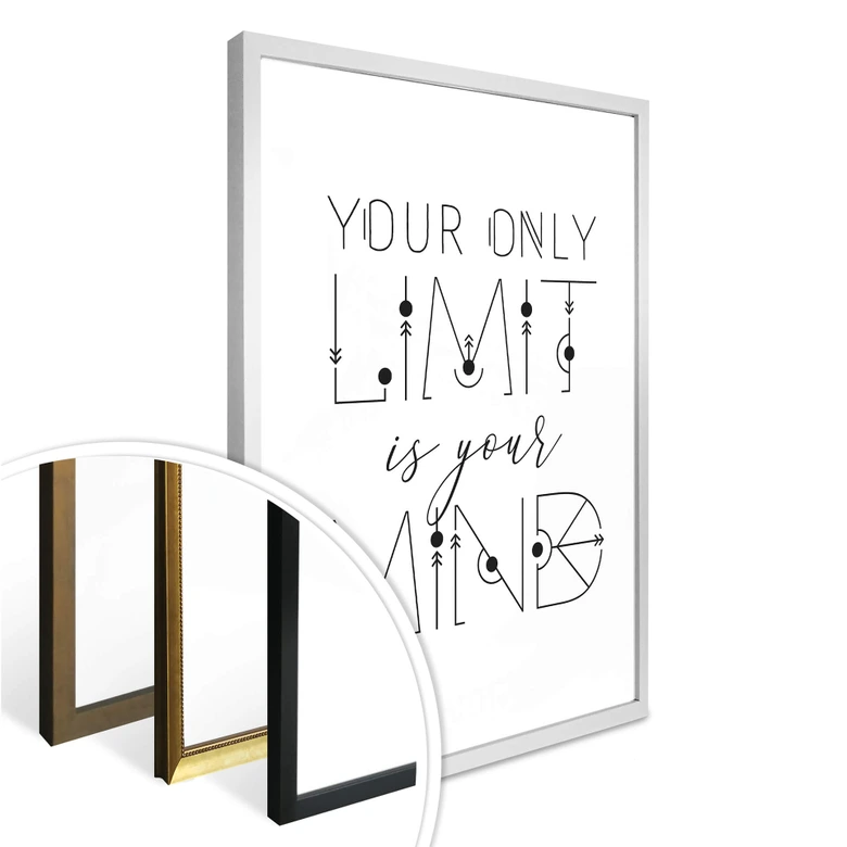 Poster Your only Limit is your Mind 