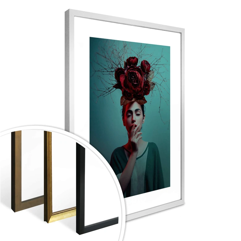 Poster Amin - Flowers in her hair 