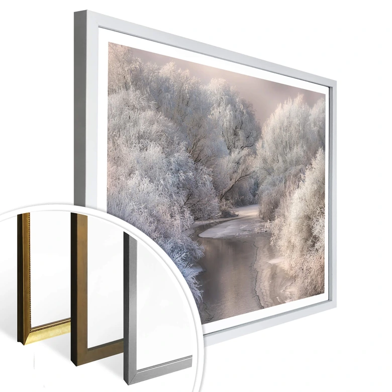 Poster Bela - Paysage hivernal 