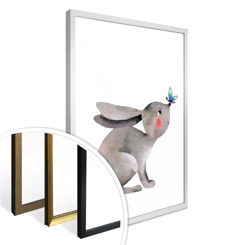 Póster Blanz - Conejito 