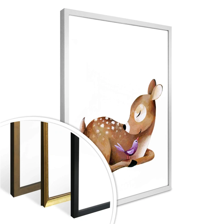Poster Blanz - Kleines Reh 