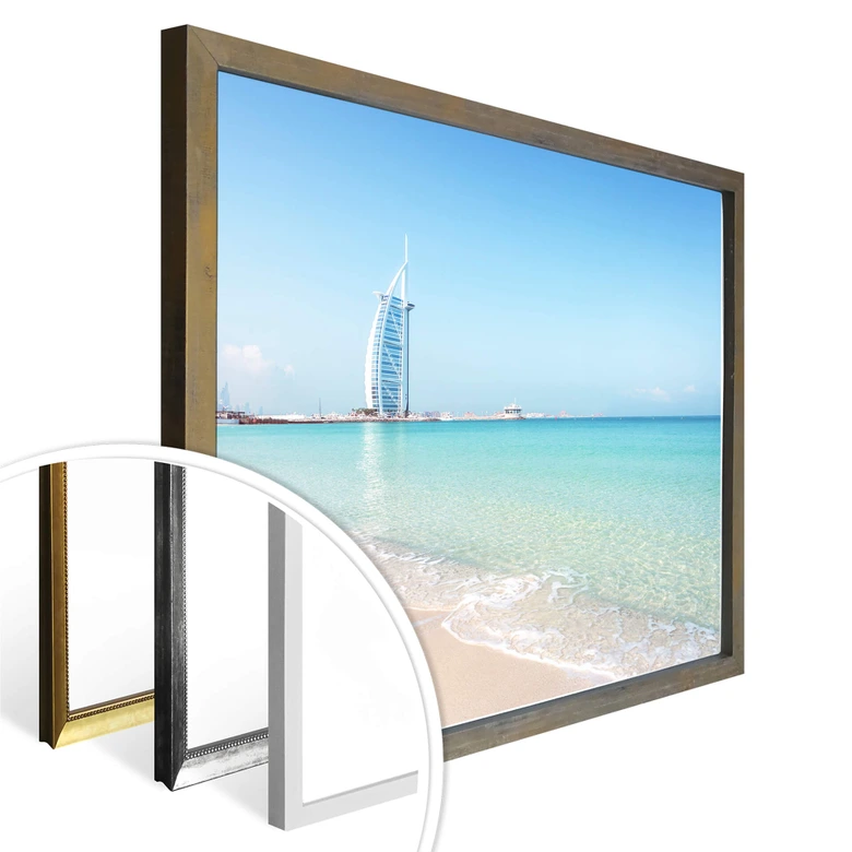 Plakat Colombo - Na plaży w Dubaju 