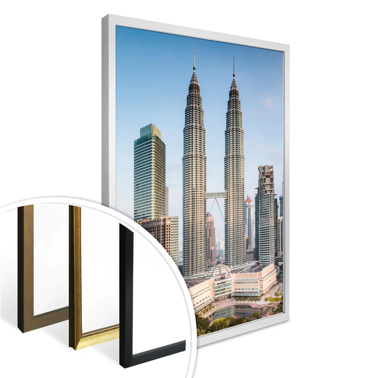 Poster Colombo - Petronas Towers in Kuala Lumpur 