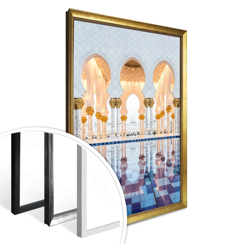 Poster Colombo - Sheikh Zayed-moskén i Abu Dhabi 