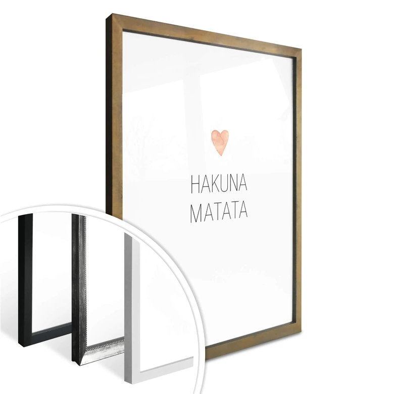 Poster Confetti & Cream - Hakuna Matata 