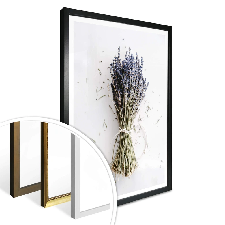 Poster Das Bündel Lavendel 