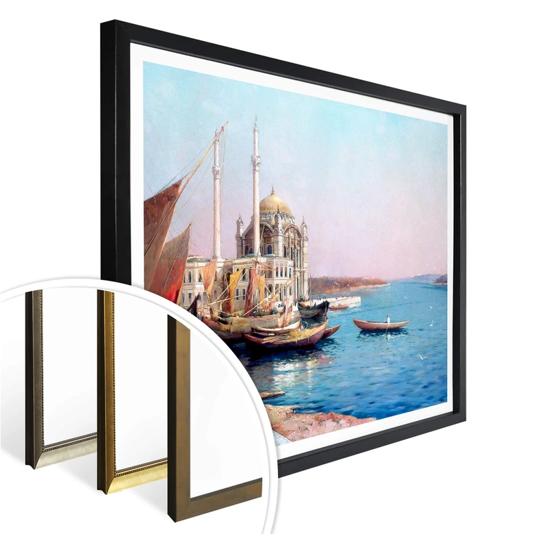 Poster Dellepiane - An den Ufern des Bosporus 